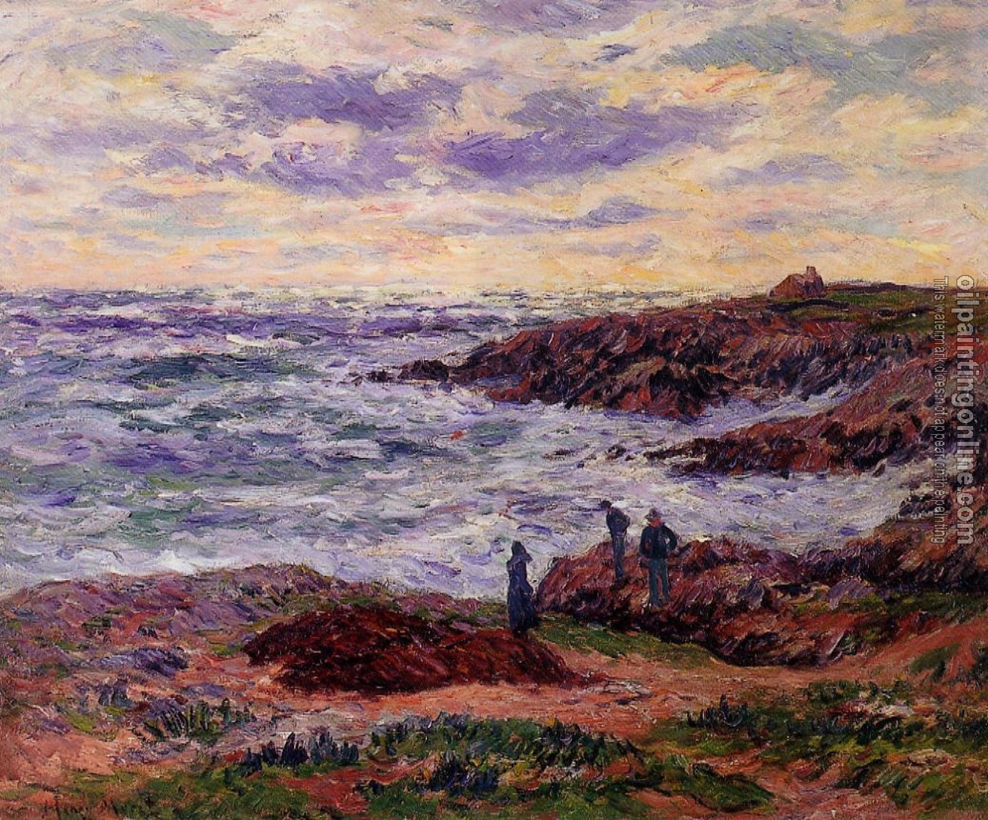 Moret, Henri - The Coast at Doelan